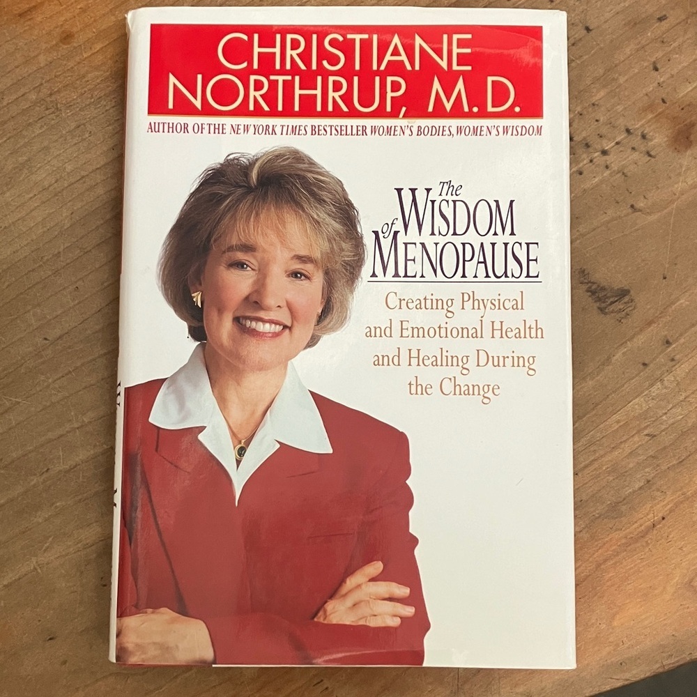 The Wisdom of Menopause by Christiane Northrup, M.D. - Red Cover